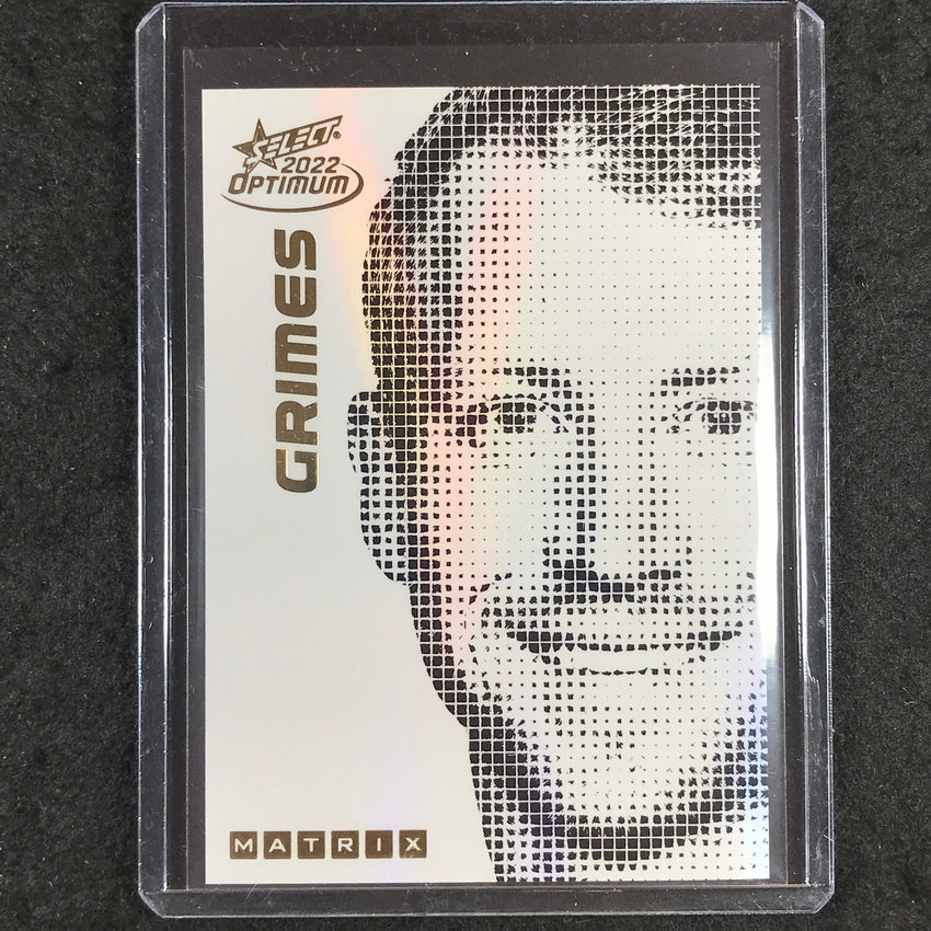 2022 Select AFL Optimum DYLAN GRIMES Matrix 03/80