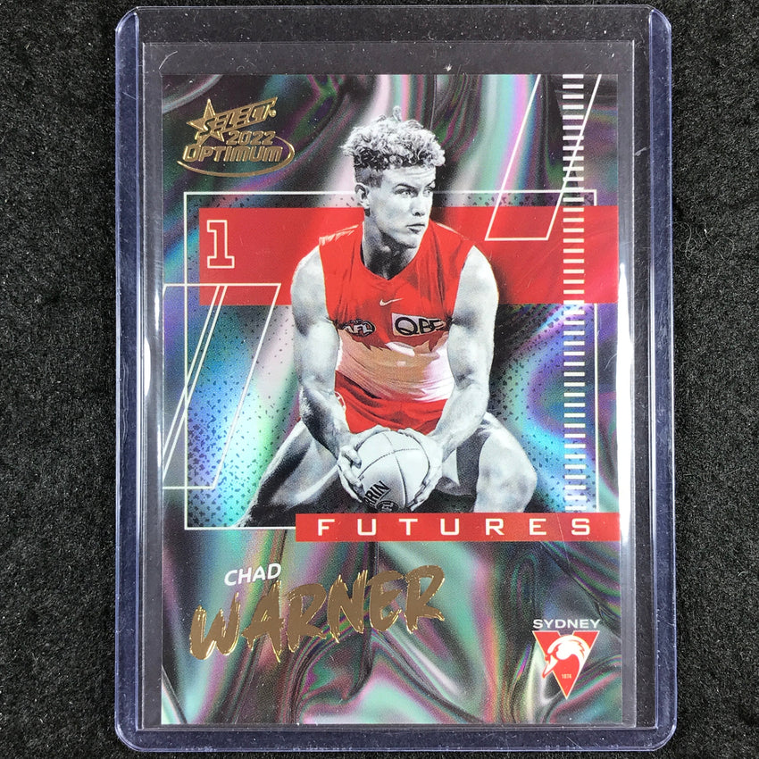2022 Select AFL Optimum CHAD WARNER Futures 37/95