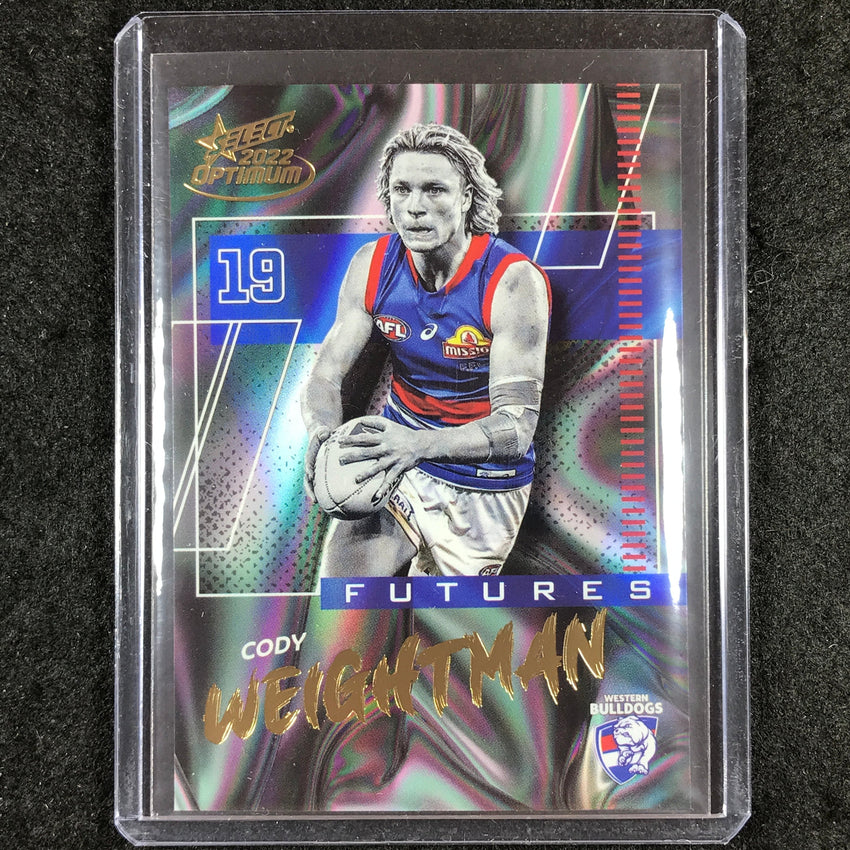 2022 Select AFL Optimum CODY WEIGHTMAN Futures 91/95