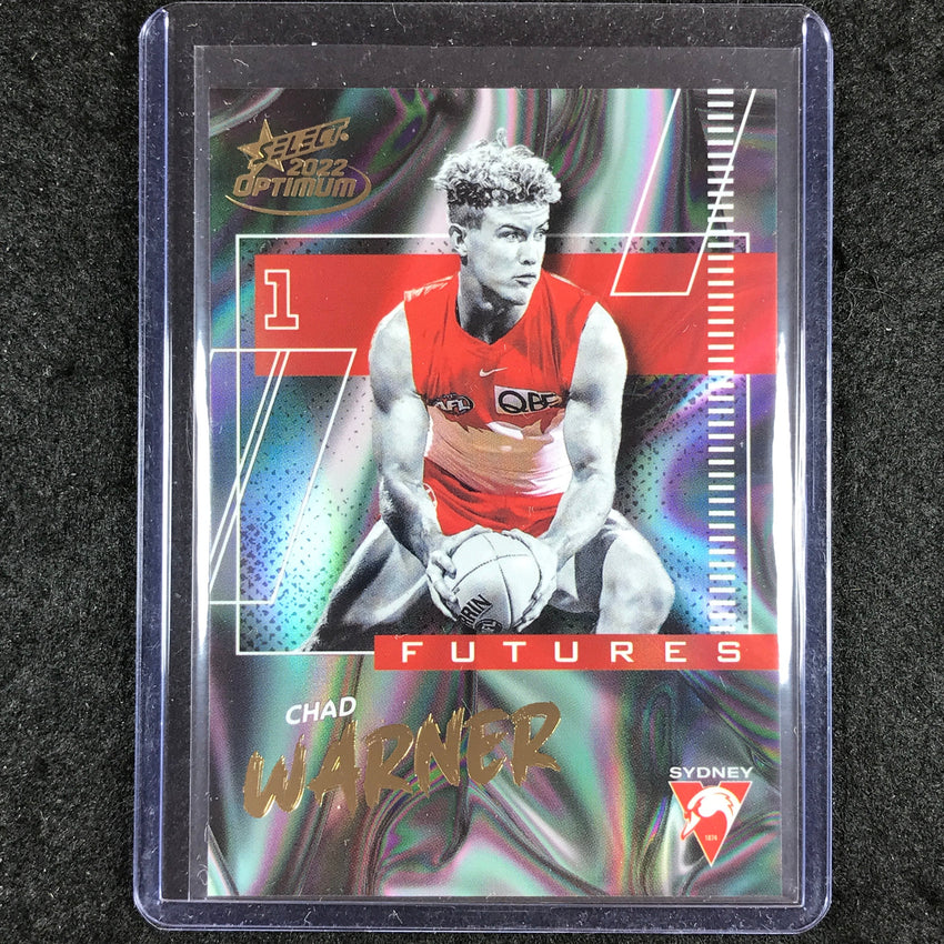 2022 Select AFL Optimum CHAD WARNER Futures 75/95