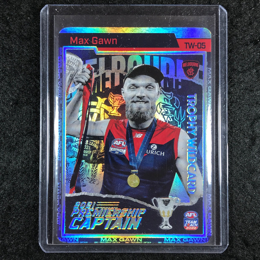 2022 Teamcoach AFL MAX GAWN Trophy Wildcard TW-05