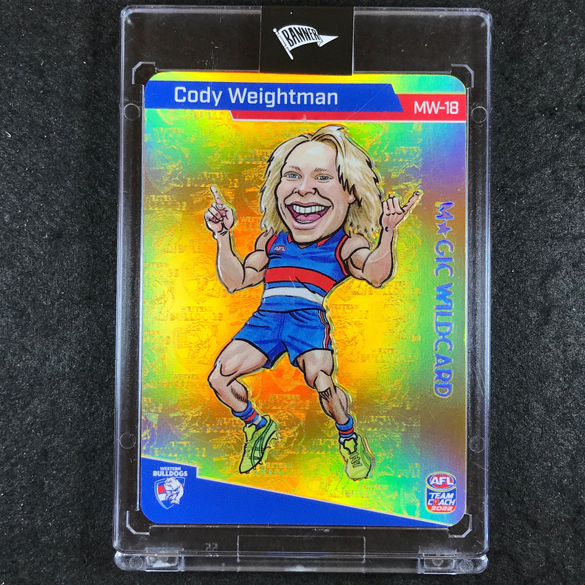 2022 Teamcoach AFL CODY WEIGHTMAN Magic Wildcard MW-18