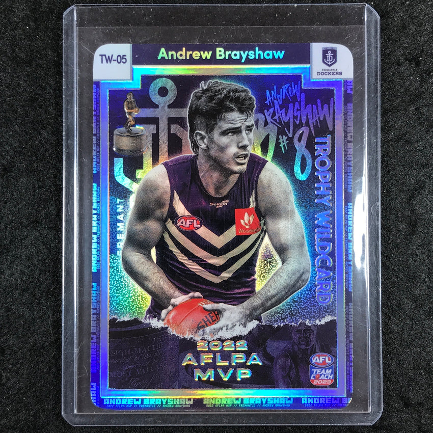 2023 Teamcoach AFL ANDREW BRAYSHAW Trophy Wildcard TW-05