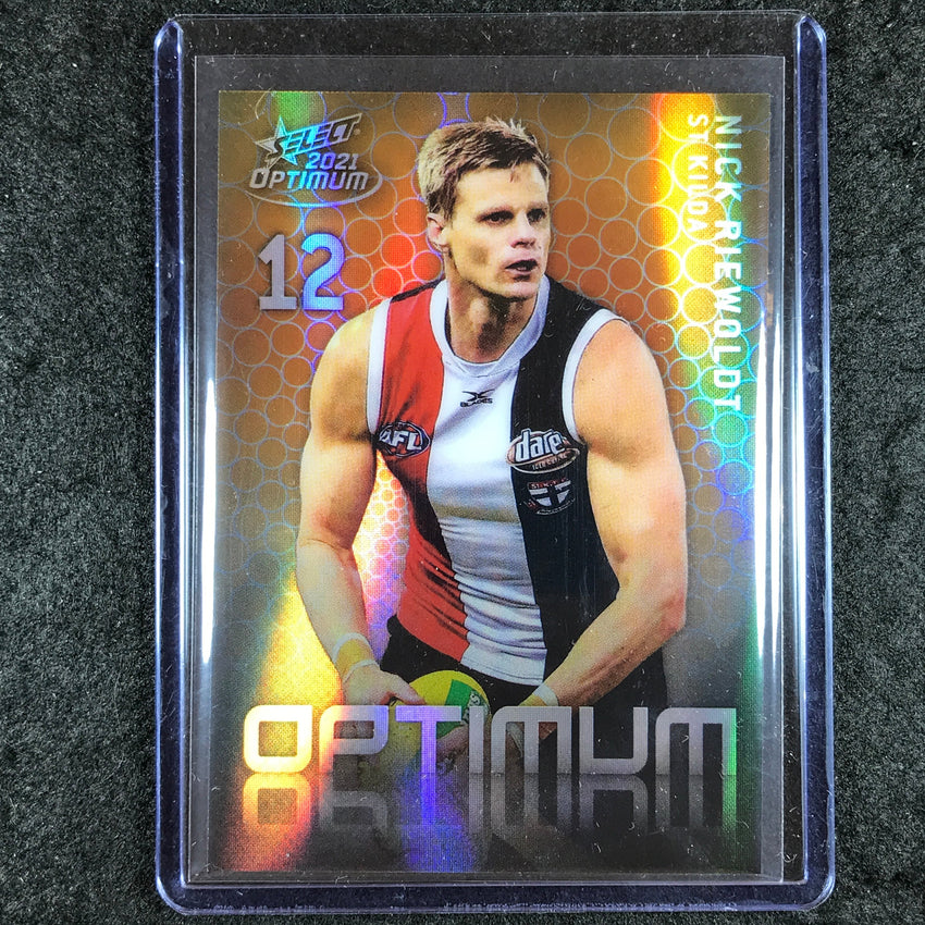 2021 Select AFL Optimum NICK RIEWOLDT Optimum 27/60