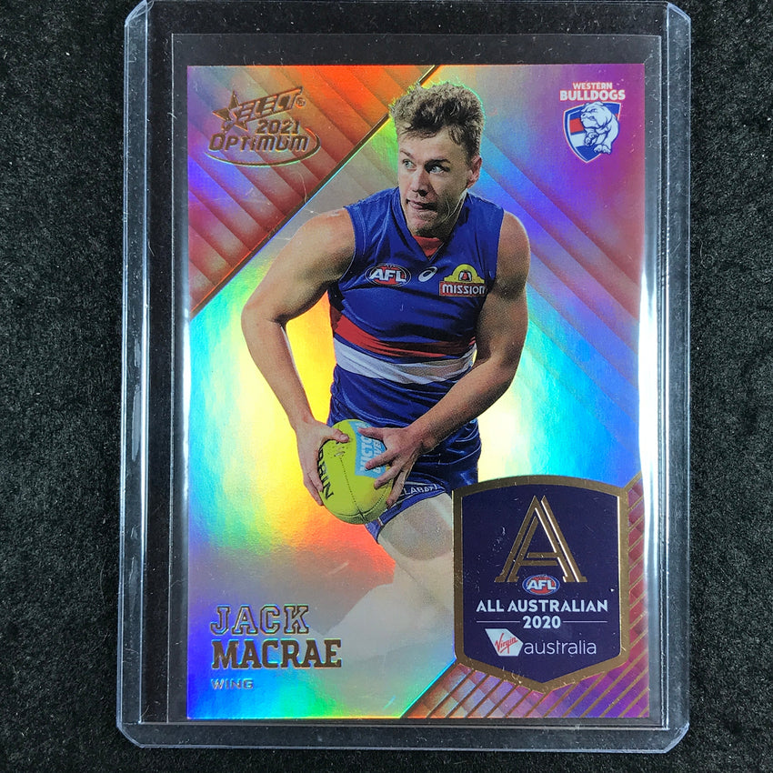 2021 Select AFL Optimum JACK MACRAE 2020 All Australian 38/65