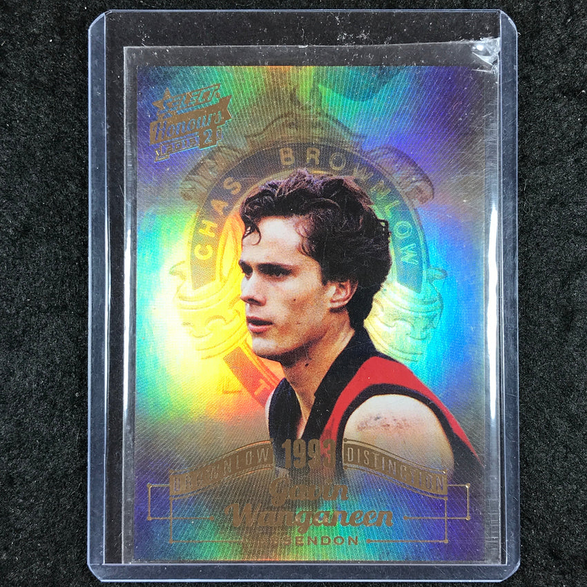 2015 Select AFL Honours 2 GAVIN WAGANEEN Brownlow Distinction BD76 121/200