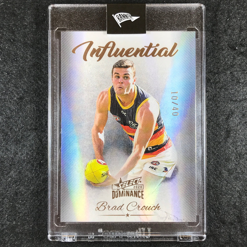 2020 Select AFL Dominance BRAD CROUCH Influential 10/40
