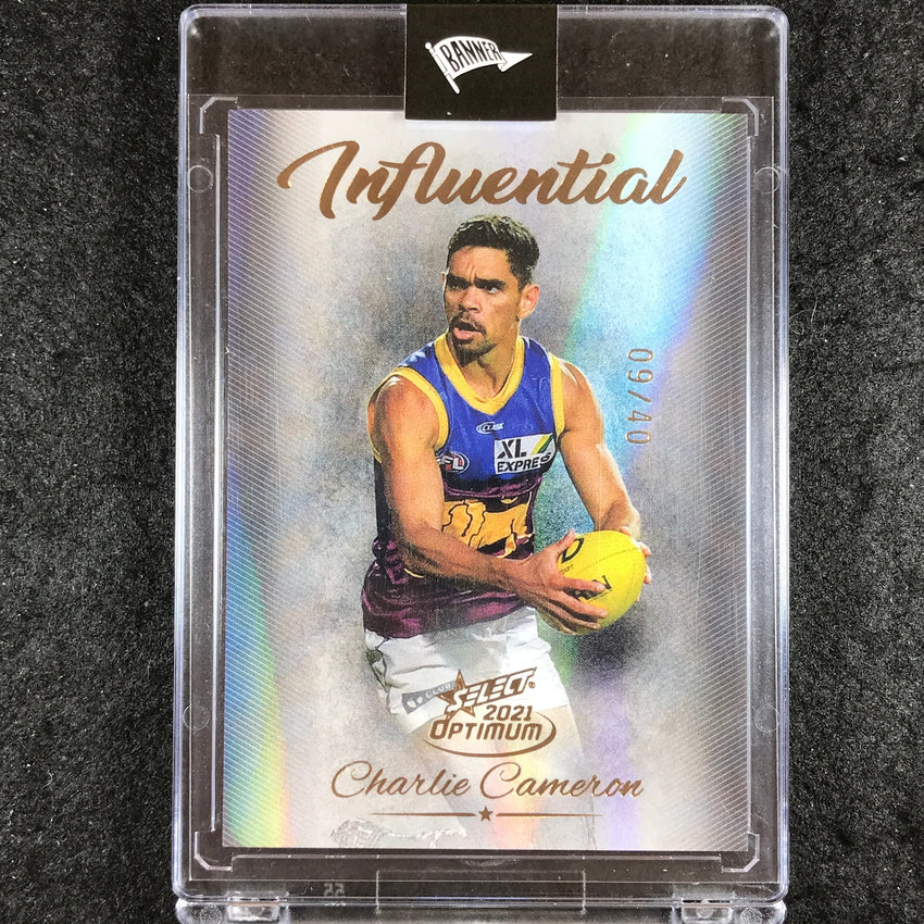 2021 Select AFL Optimum CHARLIE CAMERON Influential 09/40