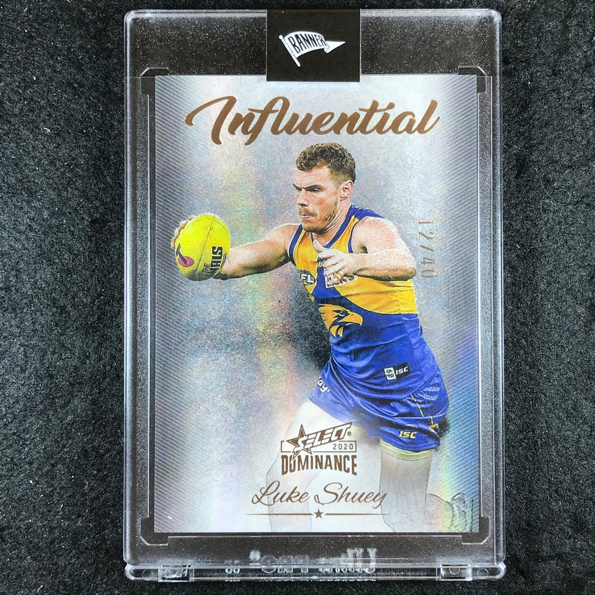 2020 Select AFL Dominance LUKE SHUEY Influential 12/40