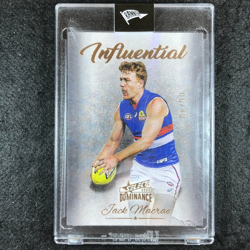 2020 Select AFL Dominance JACK MACRAE Influential 06/40