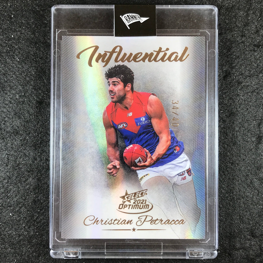 2021 Select AFL Optimum CHRISTIAN PETRACCA Influential 34/40