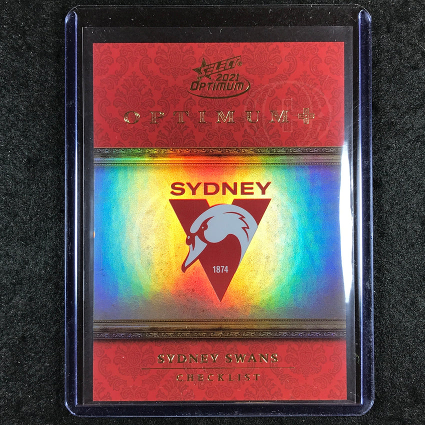 2021 Select AFL Optimum SYDNEY SWANS Optimum Plus 002/115