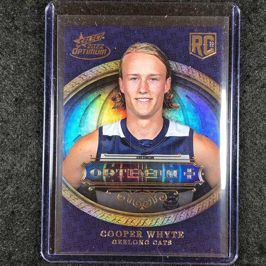 2022 Select AFL Optimum COOPER WHYTE Optimum Plus RC 004/115