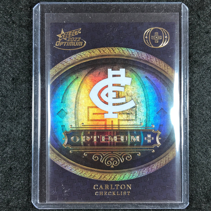 2022 Select AFL Optimum CARLTON Optimum Plus 72/115