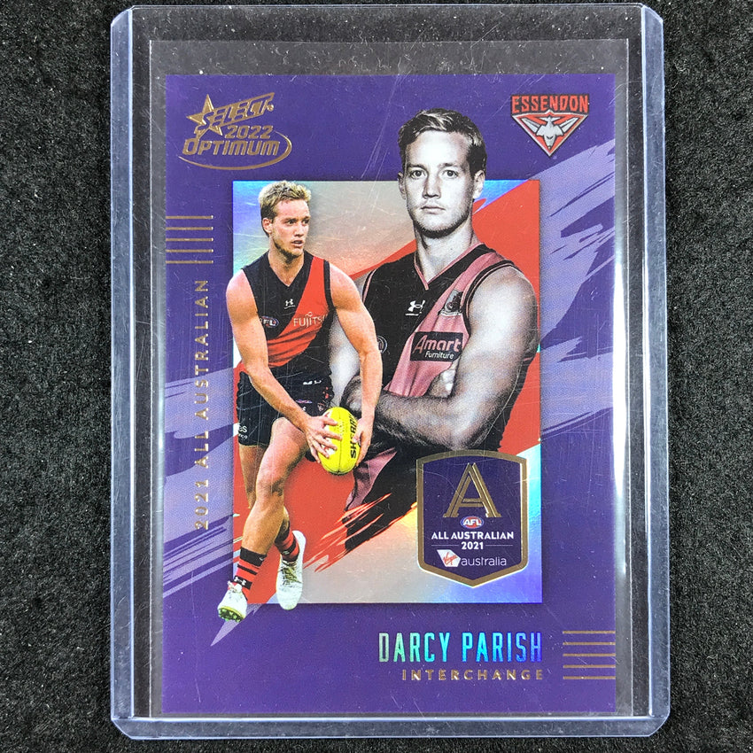 2022 Select AFL Optimum DARCY PARISH 2021 All Australian 145/195