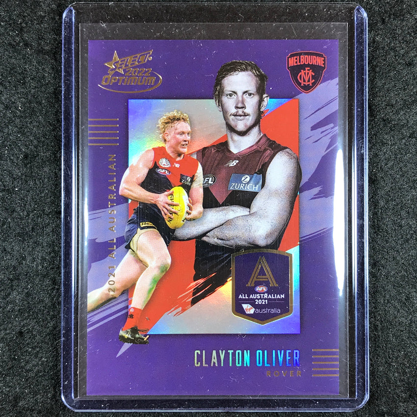 2022 Select AFL Optimum CLAYTON OLIVER 2021 All Australian 004/195