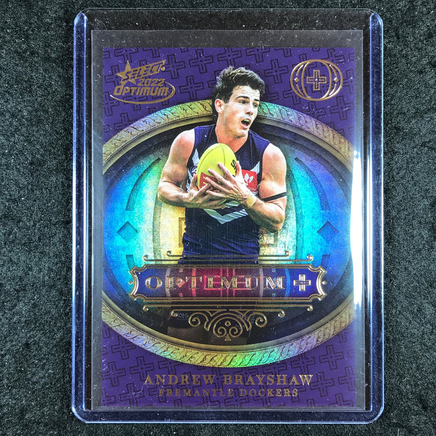 2022 Select AFL Optimum ANDREW BRAYSHAW Optimum Plus 004/115