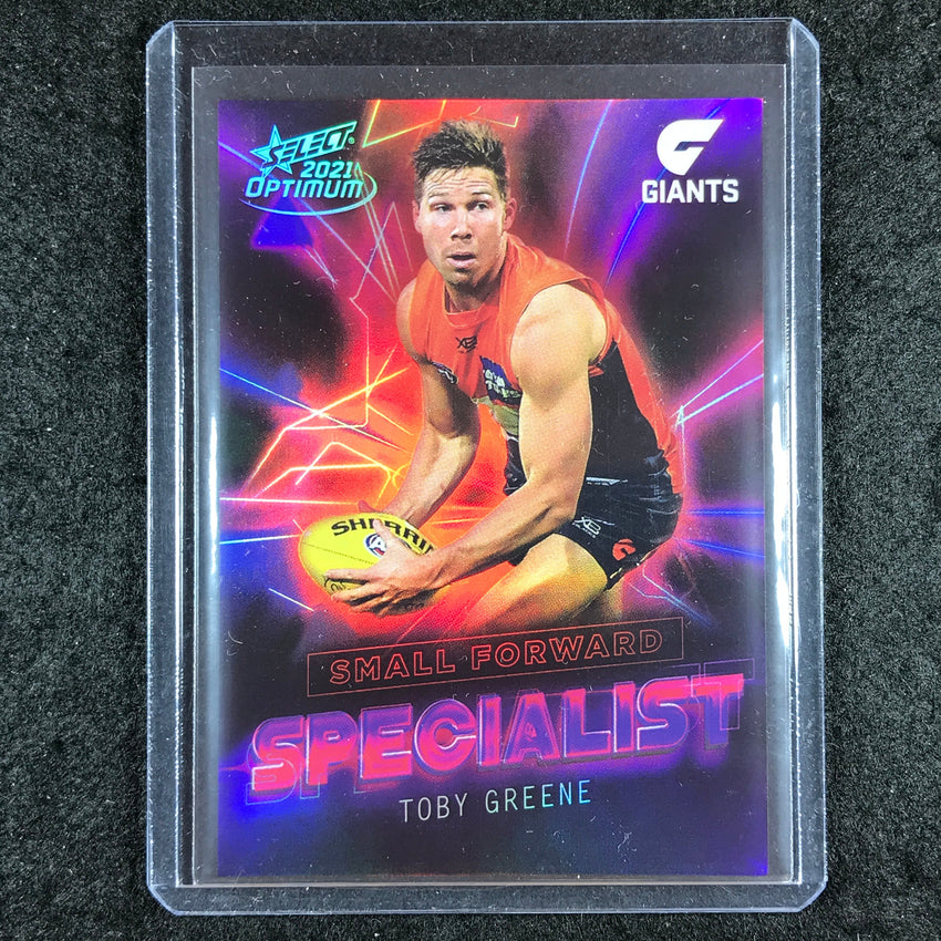 2021 Select AFL Optimum TOBY GREENE Specialist Small Forward 64/80