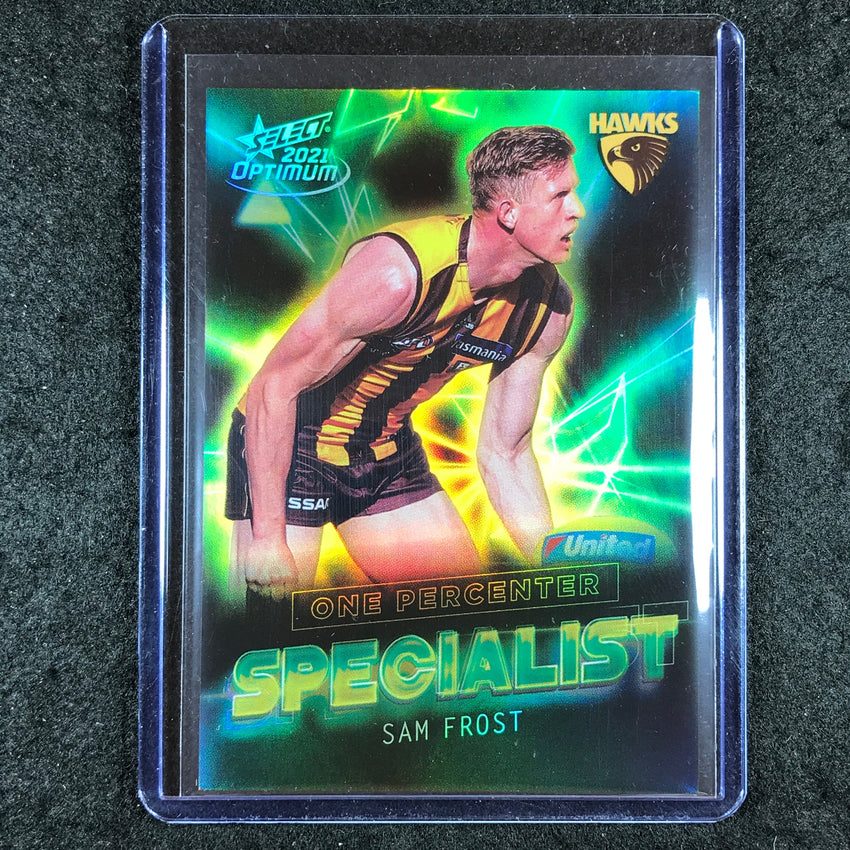 2021 Select AFL Optimum SAM FROST Specialist One Percenter 55/80