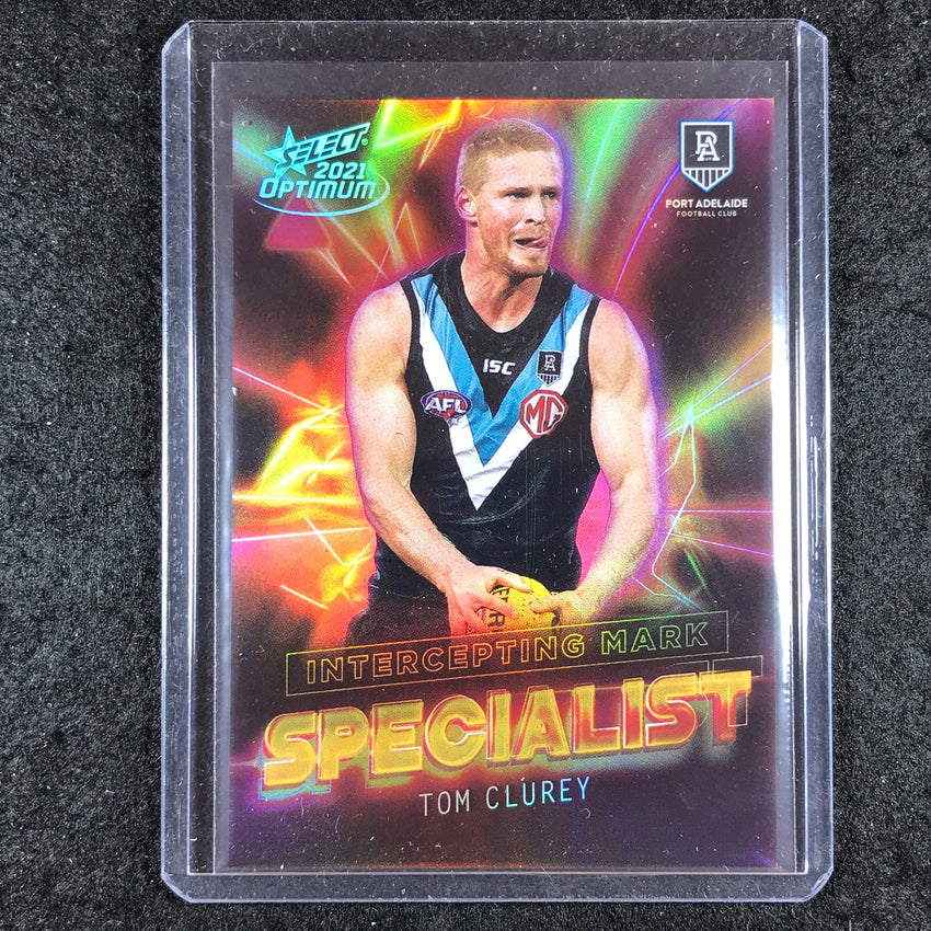 2021 Select AFL Optimum TOM CLUREY Specialist Intercepting Mark 44/80