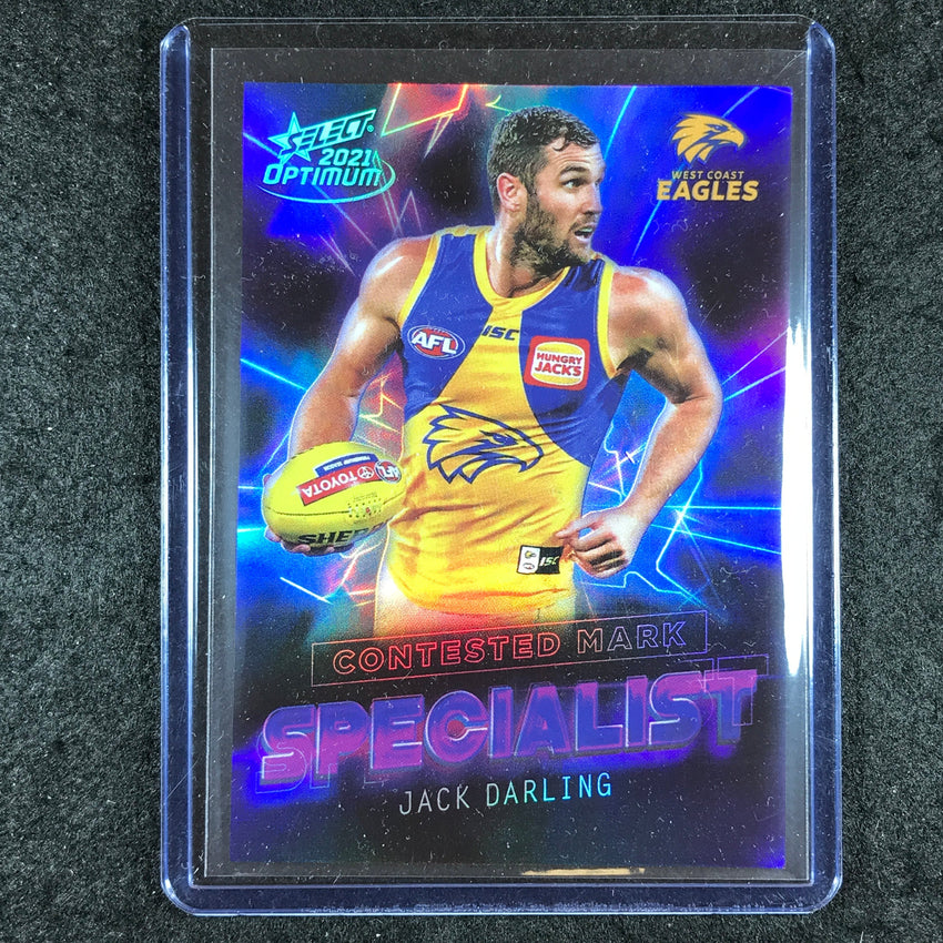 2021 Select AFL Optimum JACK DARLING Specialist Contested Mark 42/80