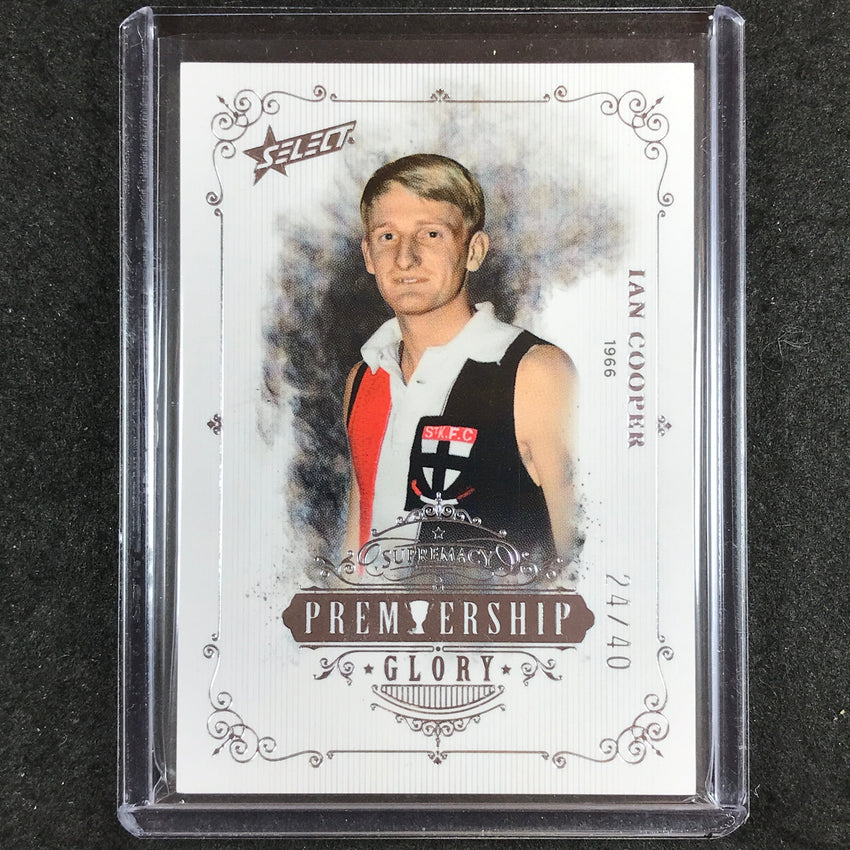 2019 Select AFL Supremacy IAN COOPER Premiership Glory 24/40