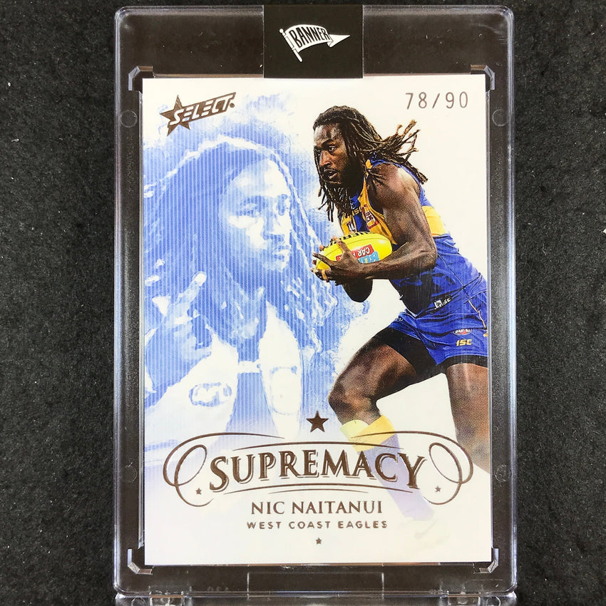2019 Select AFL Supremacy NIC NAITANUI Base 78/90