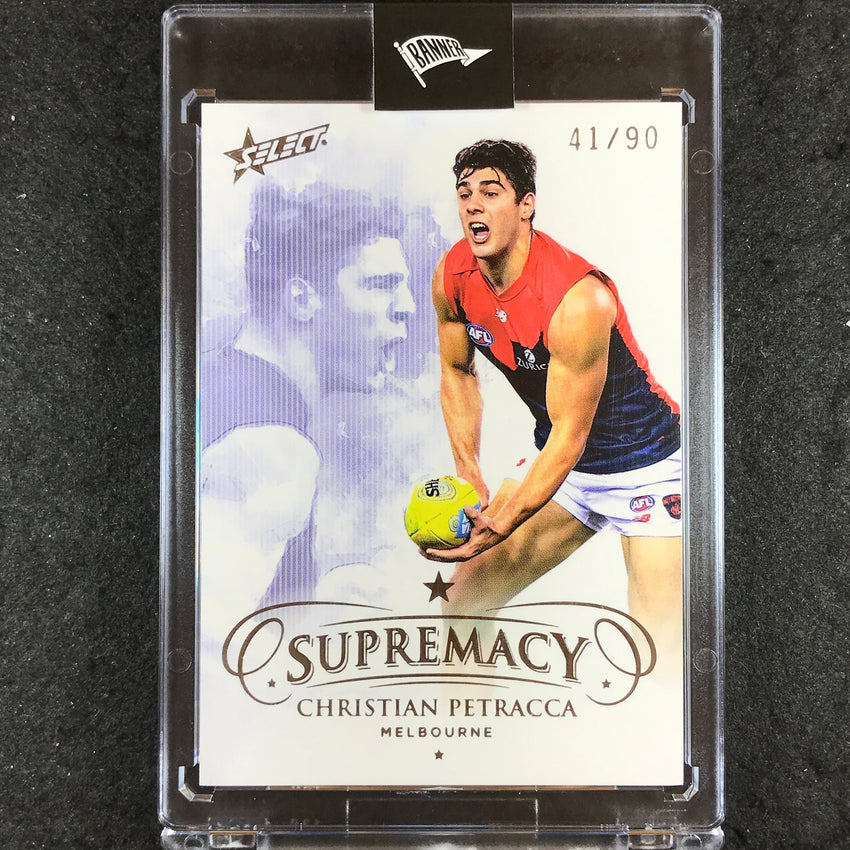 2019 Select AFL Supremacy CHRISTIAN PETRACCA Base 41/90