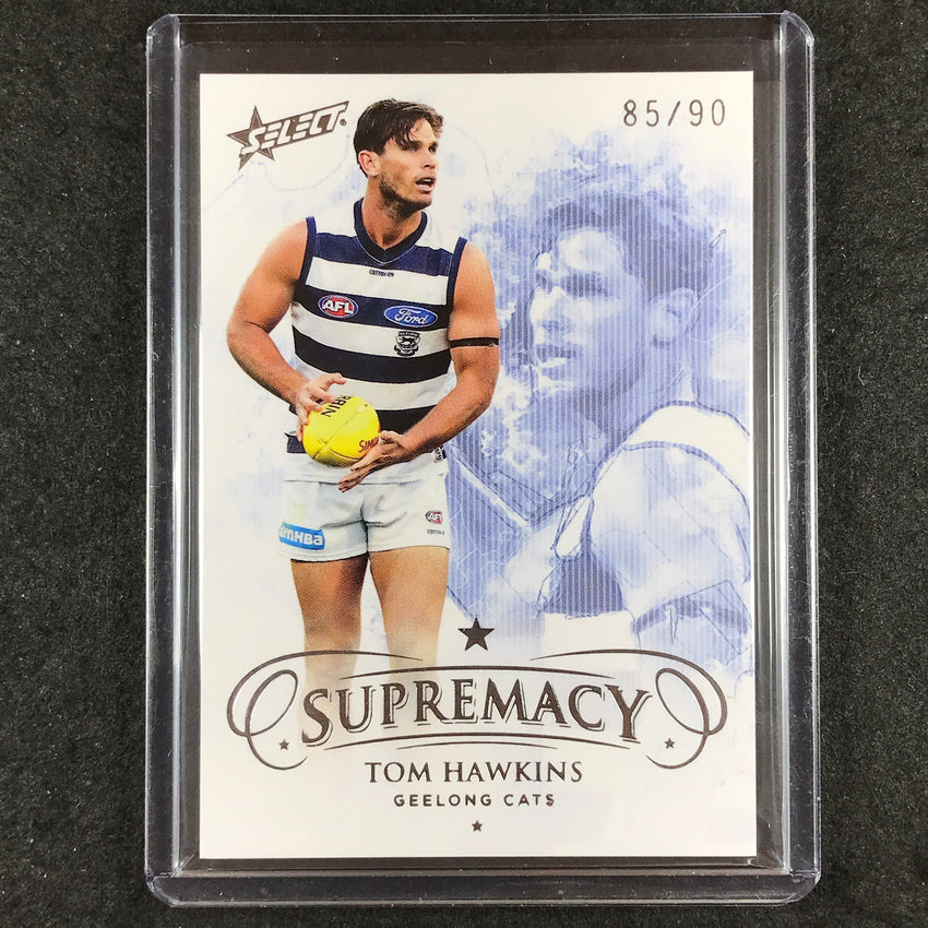 2019 Select AFL Supremacy TOM HAWKINS Base 85/90