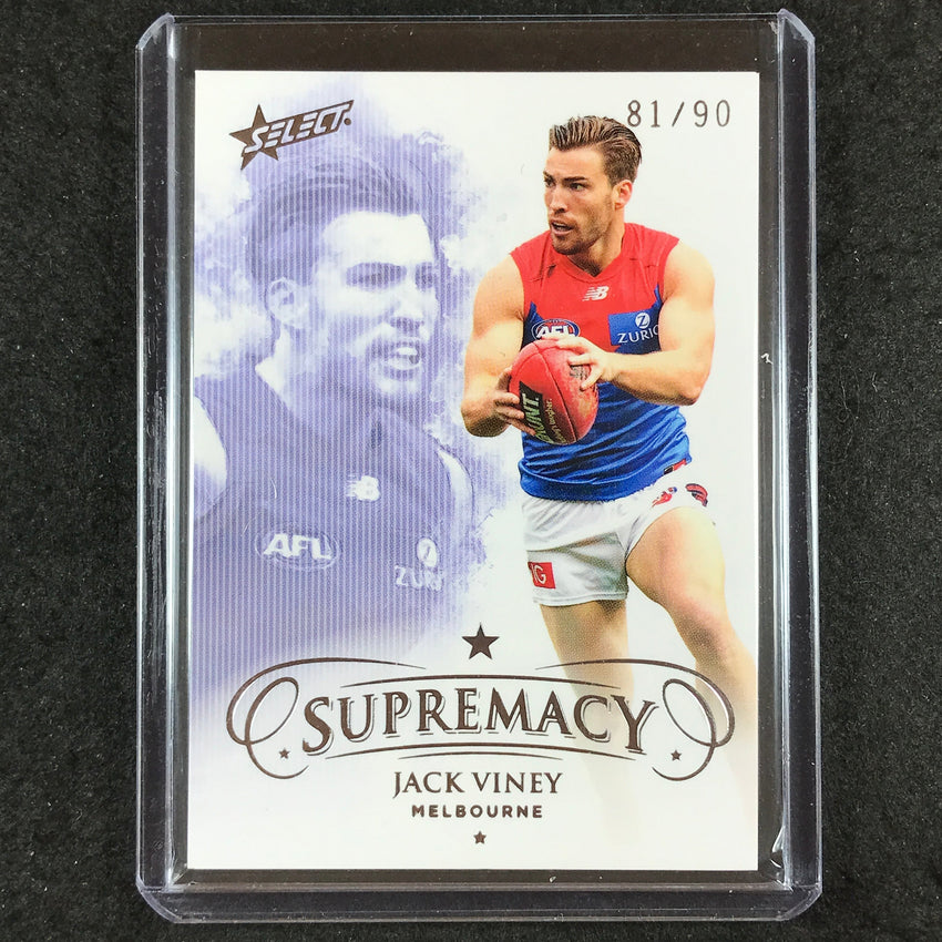 2019 Select AFL Supremacy JACK VINEY Base 81/90