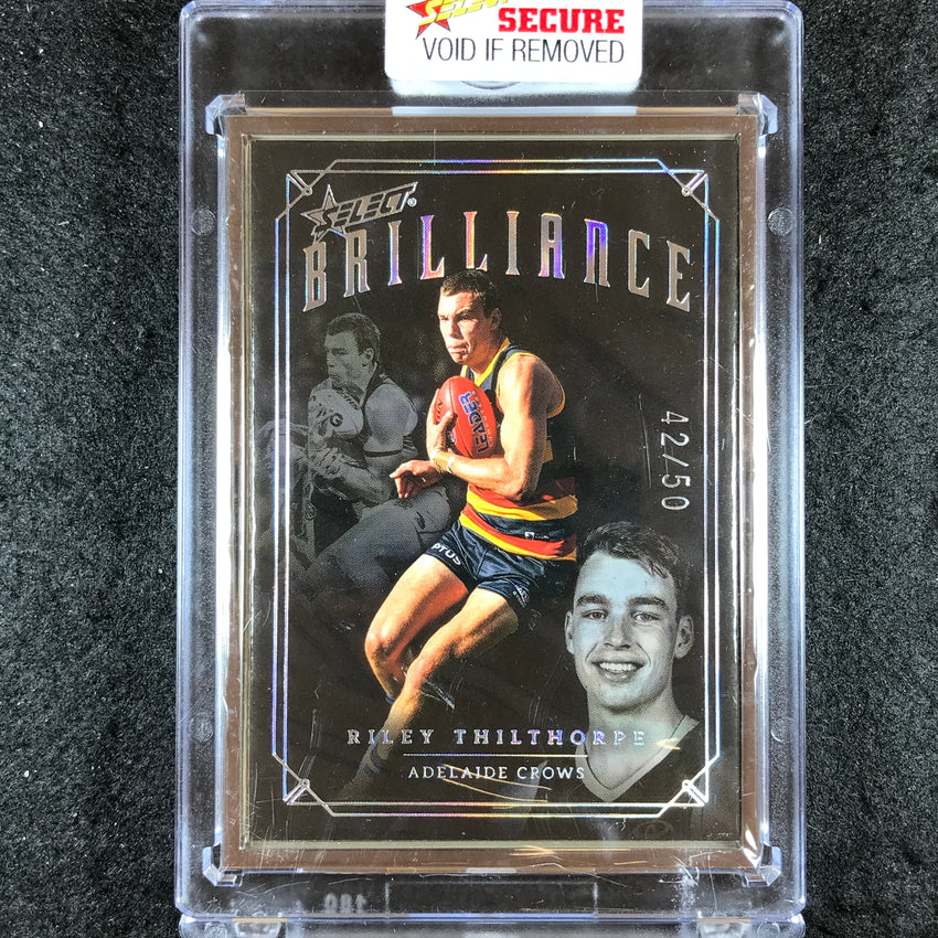 2022 Select AFL Brilliance RILEY THILTHORPE Platinum Frame 42/50