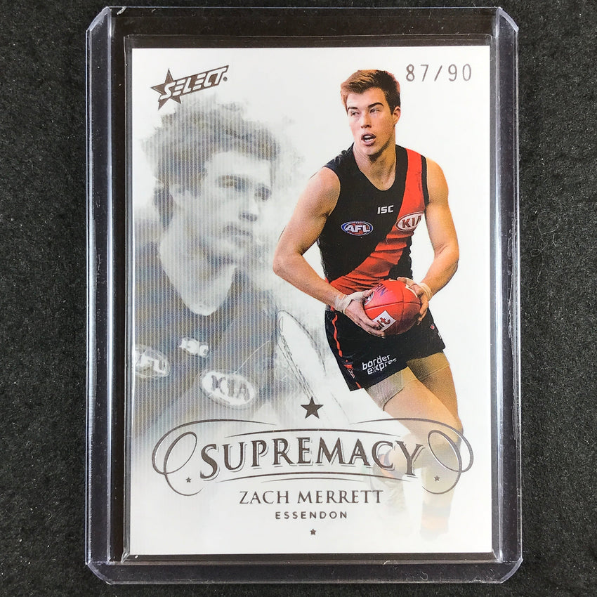 2019 Select AFL Supremacy ZACH MERRETT Base 87/90