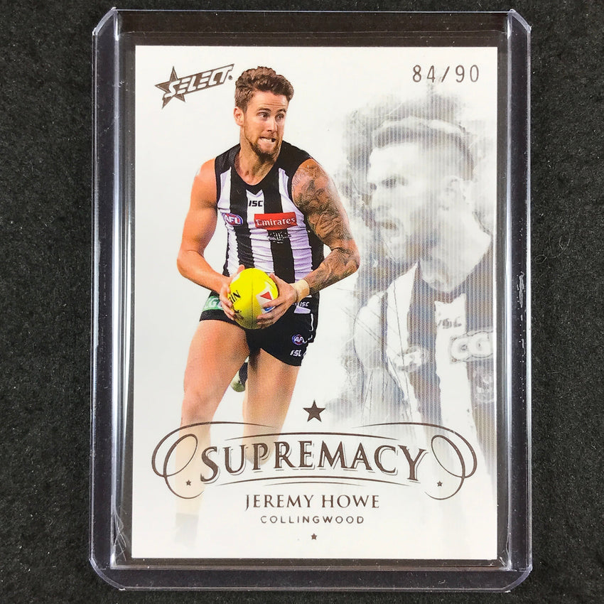 2019 Select AFL Supremacy JEREMY HOWE Base 84/90