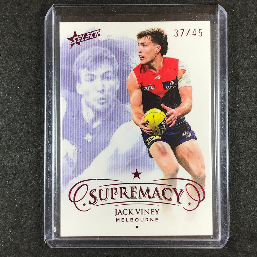2021 Select AFL Supremacy JACK VINEY Base Red 37/45