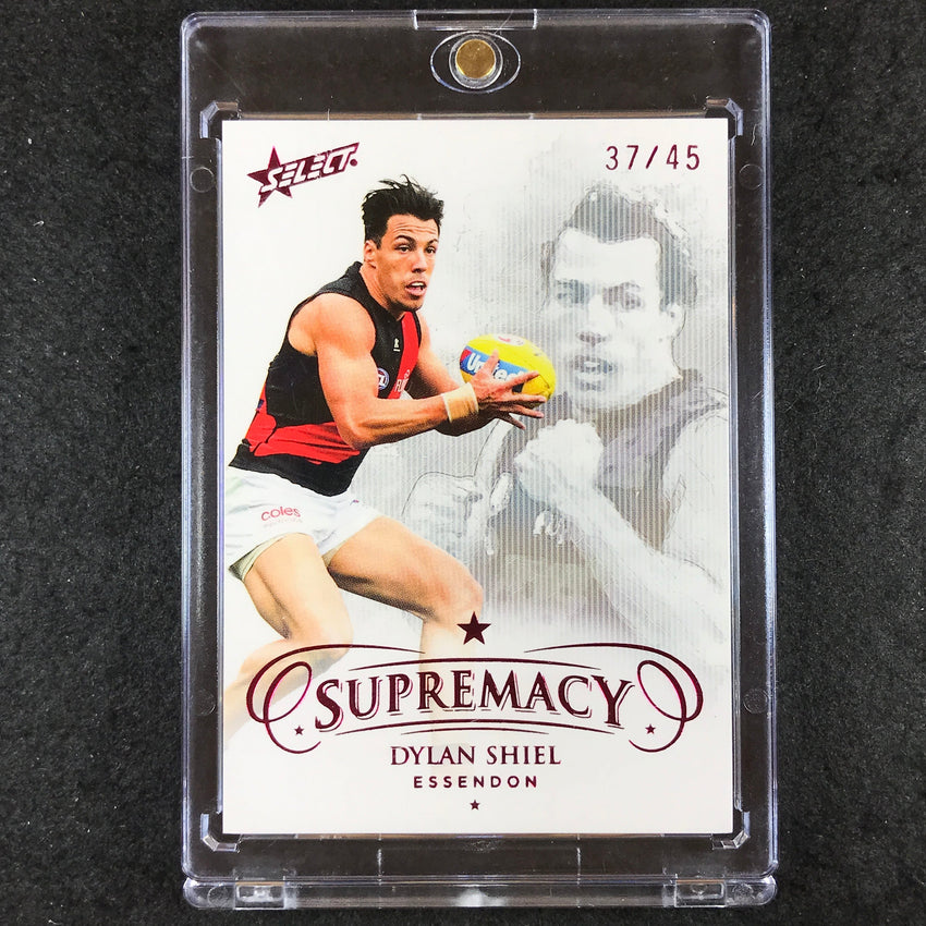 2021 Select AFL Supremacy DYLAN SHIEL Base Red 37/45