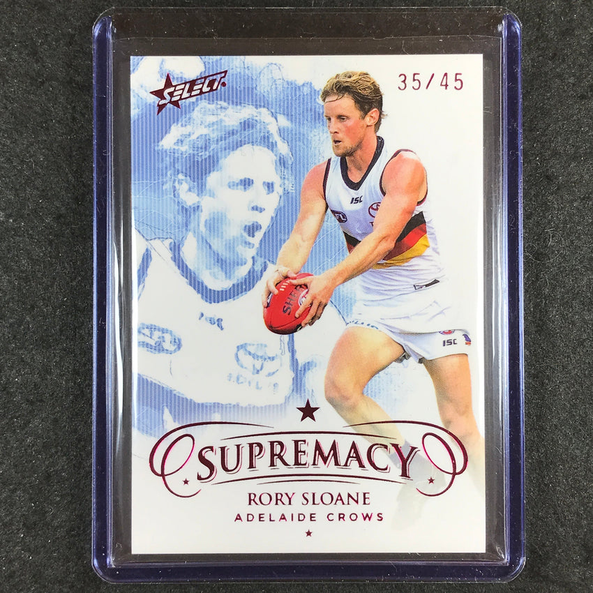 2021 Select AFL Supremacy RORY SLOANE Base Red 35/45