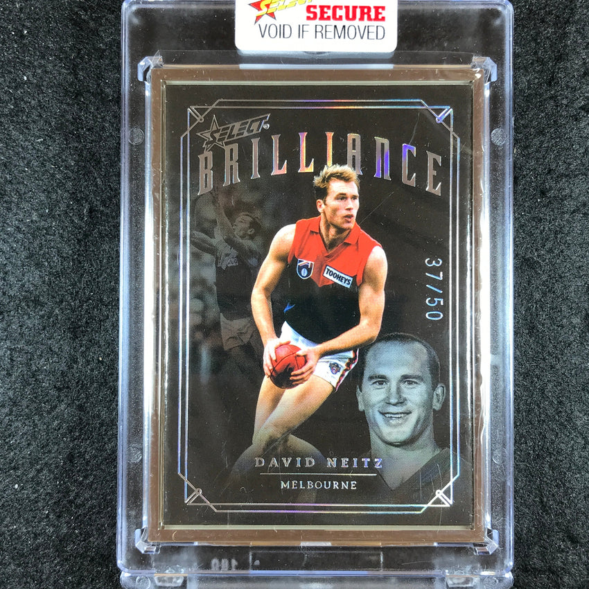 2022 Select AFL Brilliance DAVID NEITZ Platinum Frame 37/50