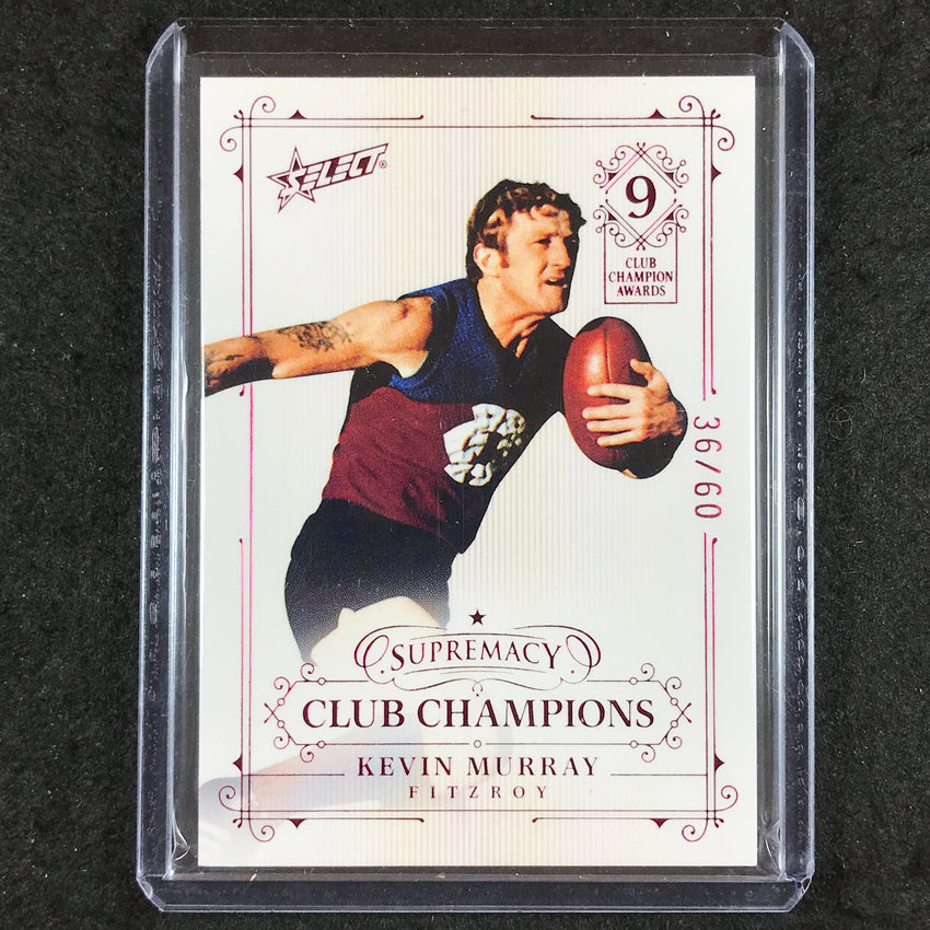 2021 Select AFL Supremacy KEVIN MURRAY Club Champions 36/60