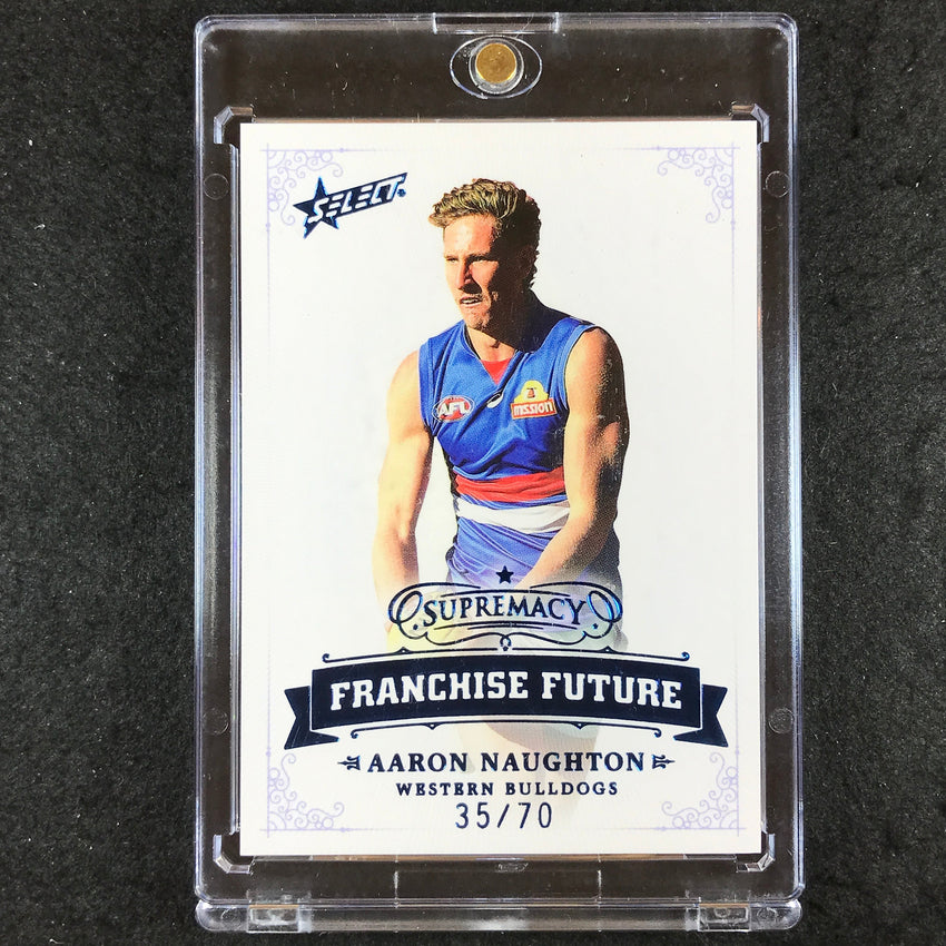 2021 Select AFL Supremacy AARON NAUGHTON Franchise Future 35/70