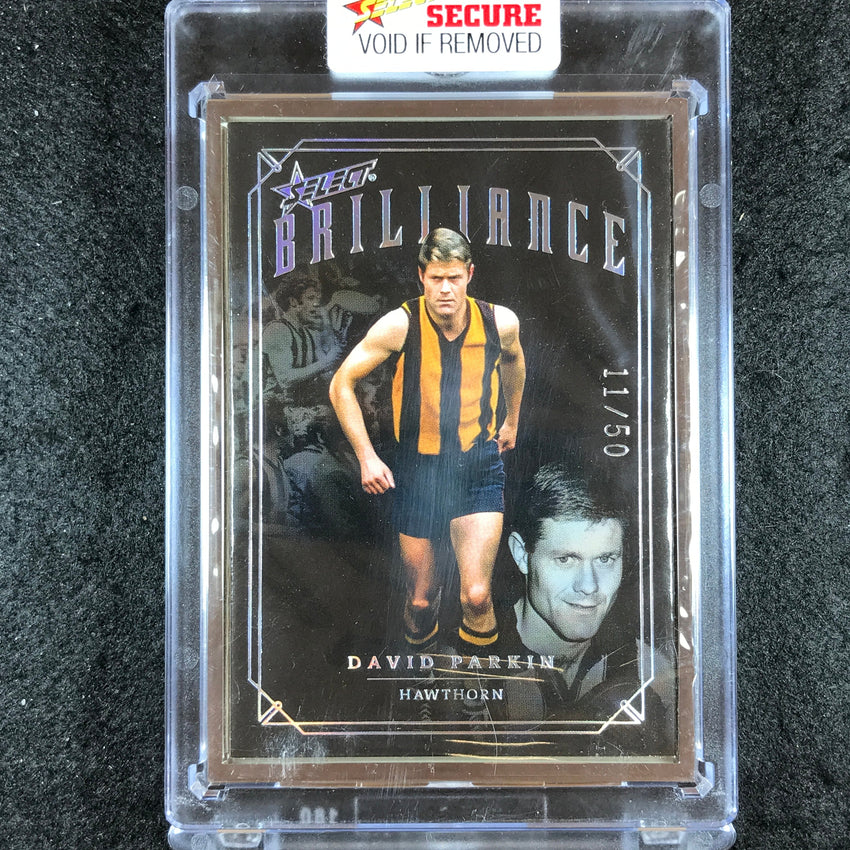 2022 Select AFL Brilliance DAVID PARKIN Platinum Frame 11/50