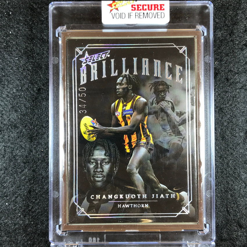 2022 Select AFL Brilliance CHANGKUOTH JIATH Platinum Frame 34/50