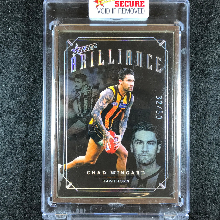 2022 Select AFL Brilliance CHAD WINGARD Platinum Frame 32/50