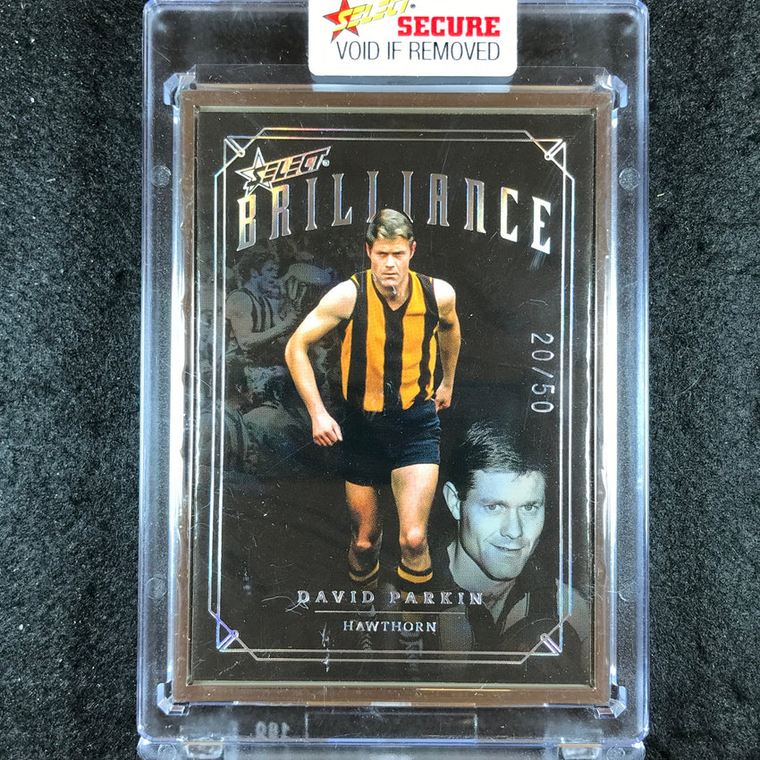 2022 Select AFL Brilliance DAVID PARKIN Platinum Frame 20/50