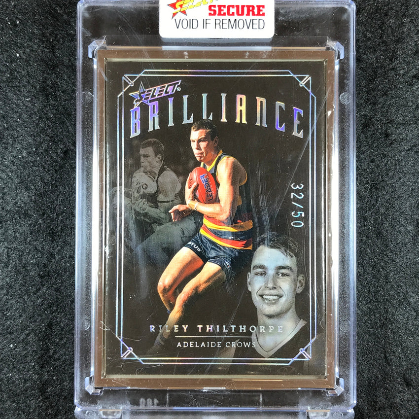 2022 Select AFL Brilliance RILEY THILTHORPE Platinum Frame 32/50