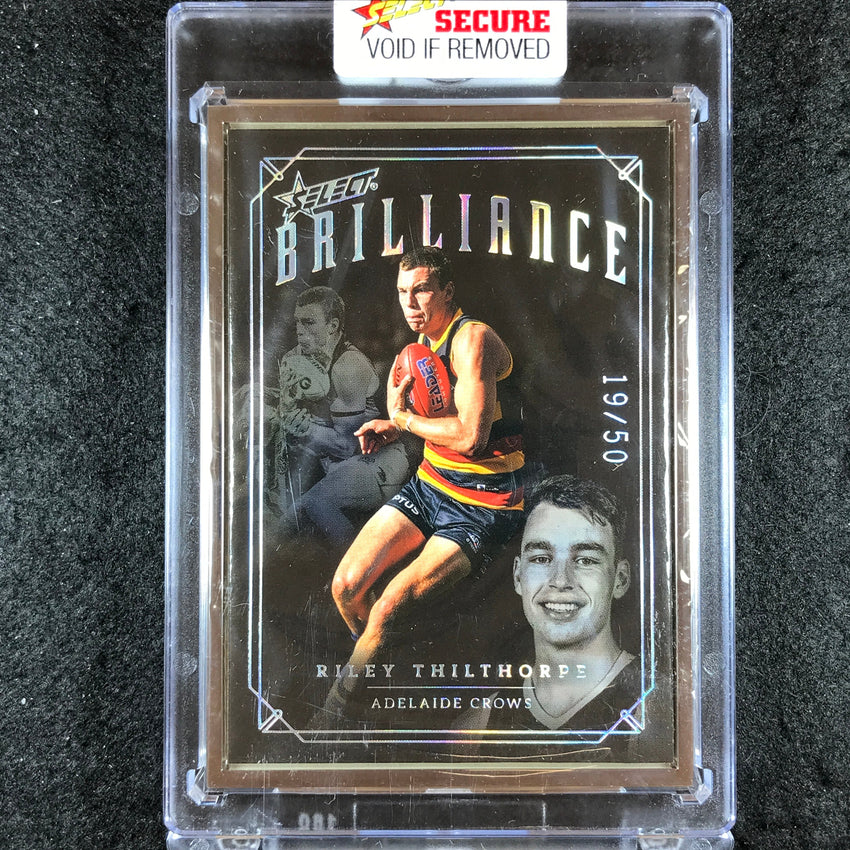 2022 Select AFL Brilliance RILEY THILTHORPE Platinum Frame 19/50