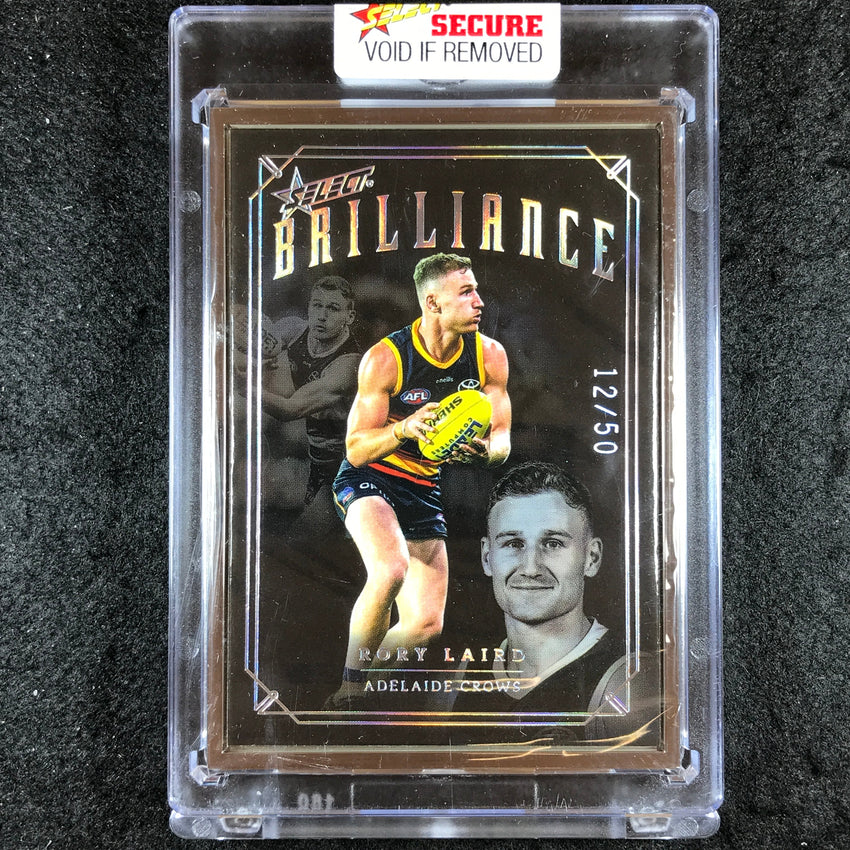 2022 Select AFL Brilliance RORY LAIRD Platinum Frame 12/50