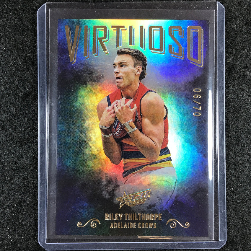 2022 Select AFL Footy Stars RILEY THILTHORPE Virtuoso 06/70