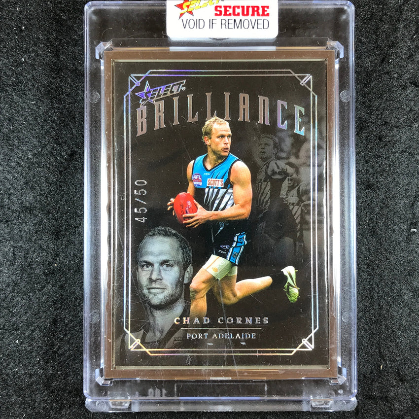 2022 Select AFL Brilliance CHAD CORNES Platinum Frame 45/50