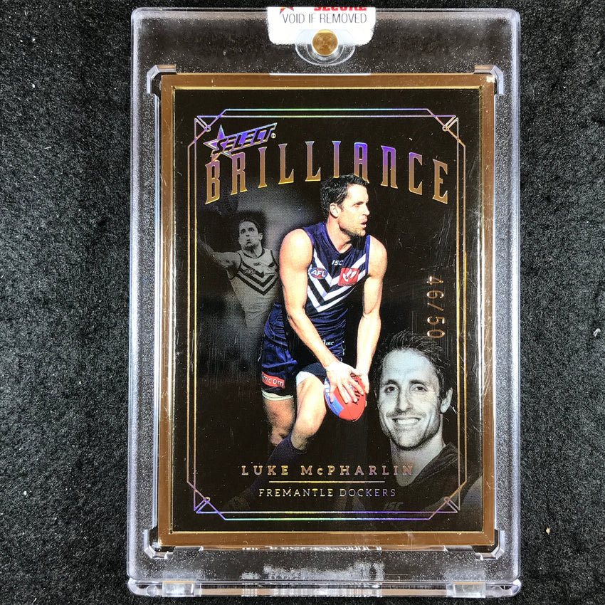 2020 Select AFL Brilliance LUKE MCPHARLIN Gold Frame 46/50