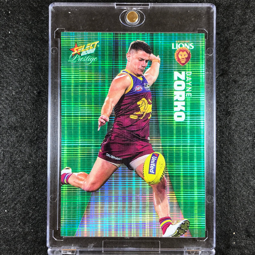 2022 Select AFL Prestige DAYNE ZORKO Green 15/60